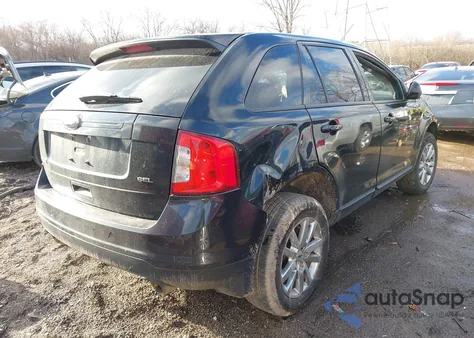 2014 Ford Edge Sel из США, поврежденный, VIN 2FMDK3JC5EBB28872